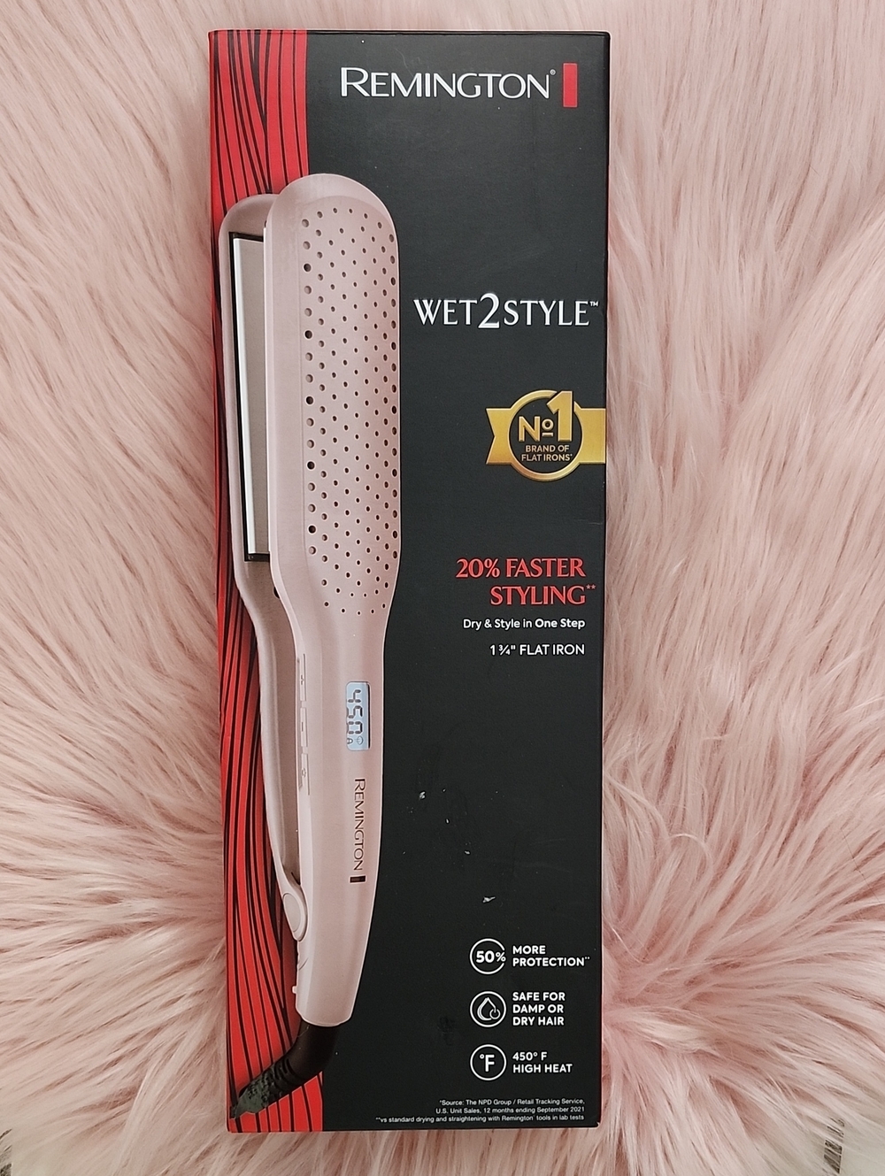 Brand New REMINGTON WET2STYLE 1 3/4" FLAT IRON